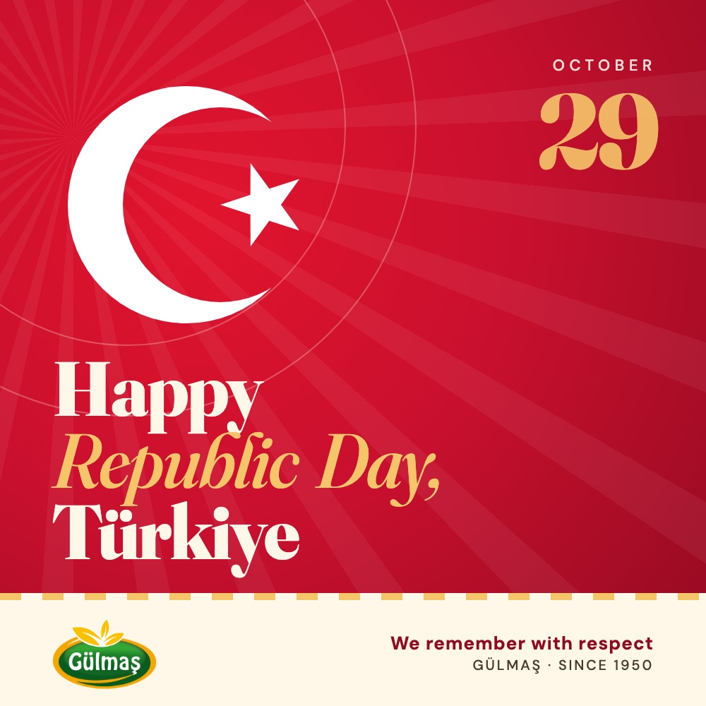 Happy Republic Day, Türkiye – Gülmaş